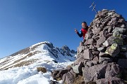 Monti Avaro e Foppa ad anello dai Piani il 19 febbraio 2017